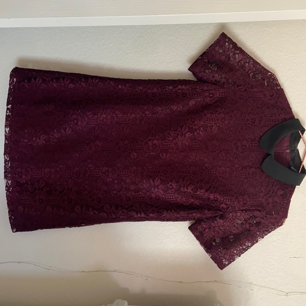 Maroon Forever 21 dress
